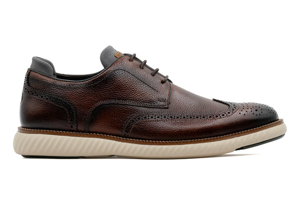 CountryAire Pebble Grain Leather Wingtip