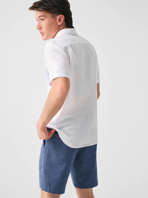 Short-Sleeve Linen Laguna Shirt