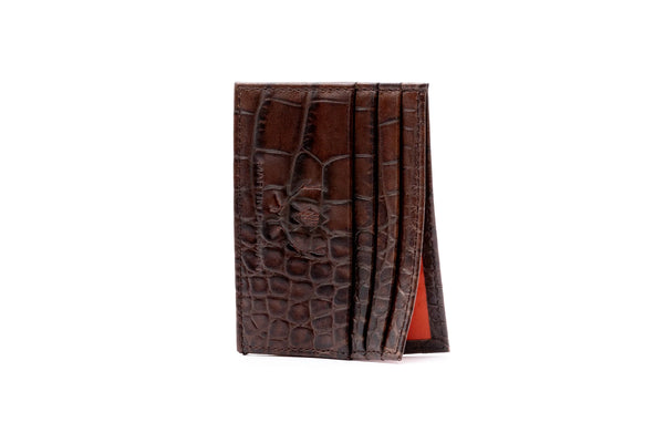 Anthony Alligator Grain Executive ID Card Case