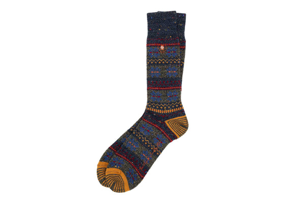 Fairisle Andean Alpaca Yarn Socks