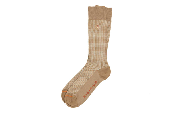 Puppy Tooth Peruvian Pima Cotton Socks
