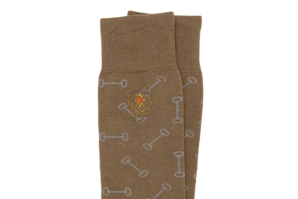 Horse Bit Peruvian Pima Cotton Socks