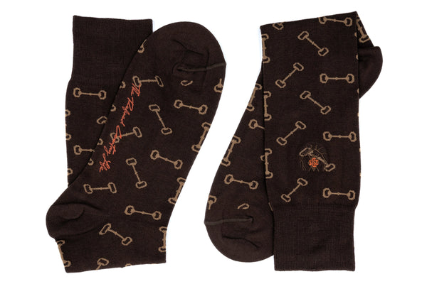 Horse Bit Peruvian Pima Cotton Socks