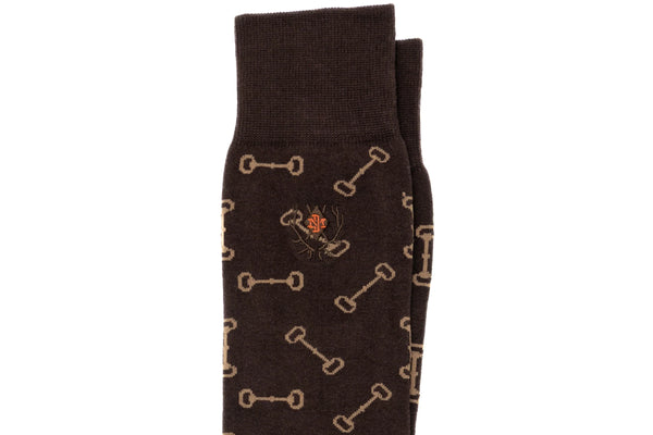 Horse Bit Peruvian Pima Cotton Socks