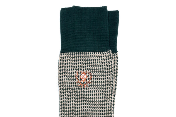 Puppy Tooth Peruvian Pima Cotton Socks
