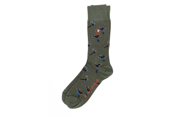 Pheasant Peruvian Pima Cotton Socks