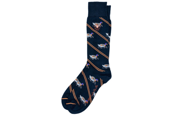 Wood Duck Peruvian Pima Cotton Socks