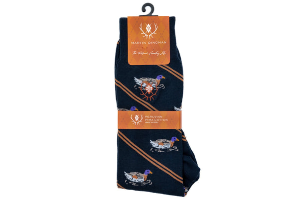 Wood Duck Peruvian Pima Cotton Socks