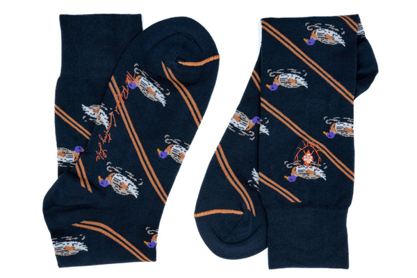 Wood Duck Peruvian Pima Cotton Socks