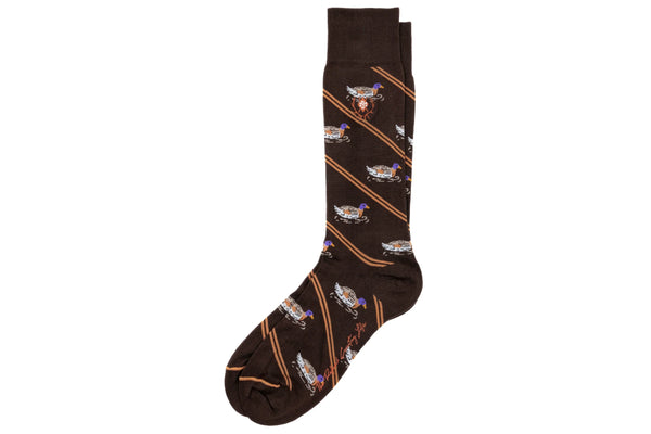 Wood Duck Peruvian Pima Cotton Socks