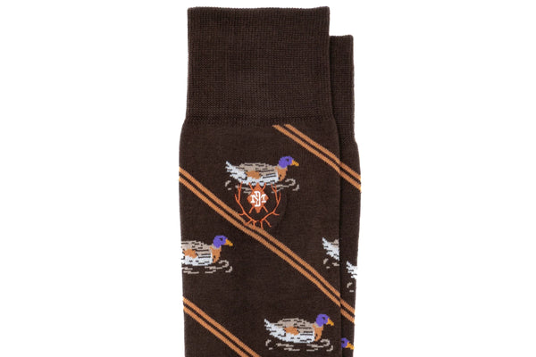 Wood Duck Peruvian Pima Cotton Socks