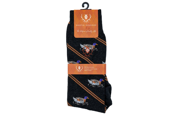 Wood Duck Peruvian Pima Cotton Socks