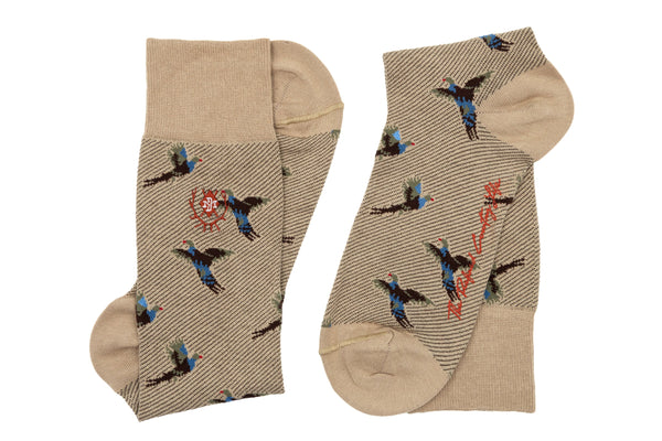 Pheasant Peruvian Pima Cotton Socks