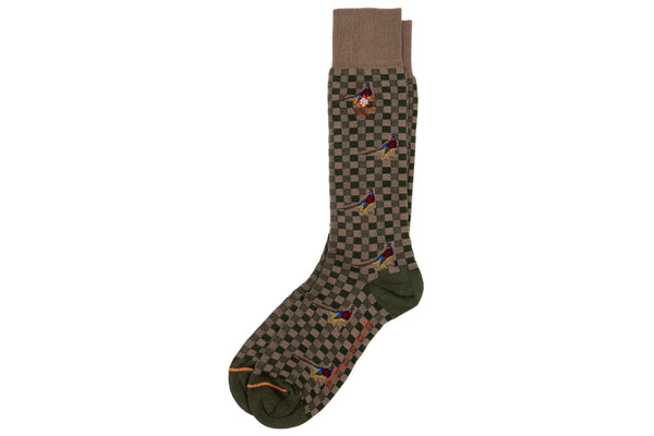 Pheasant Peruvian Pima Cotton Socks
