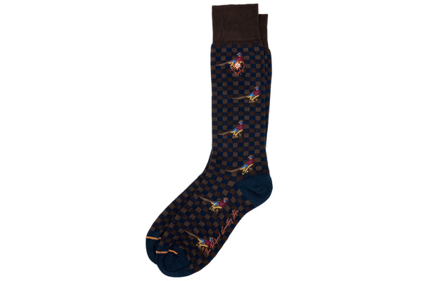 Pheasant Peruvian Pima Cotton Socks