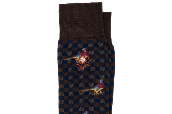 Pheasant Peruvian Pima Cotton Socks