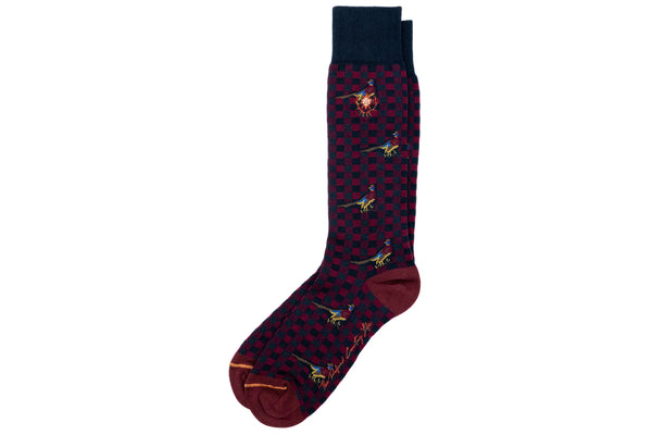 Pheasant Peruvian Pima Cotton Socks