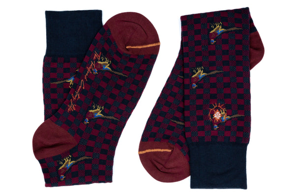 Pheasant Peruvian Pima Cotton Socks