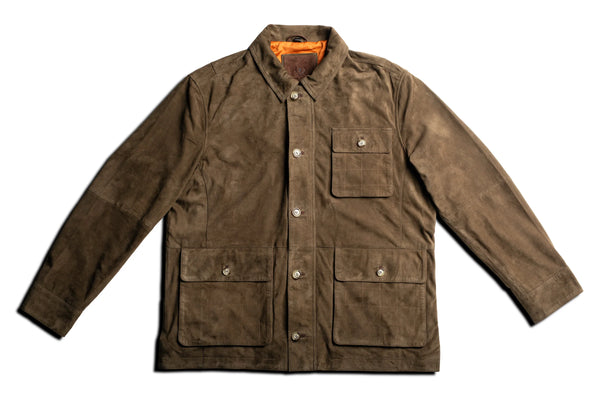 Greystone Lightweight Goat Suede Safari Jacket