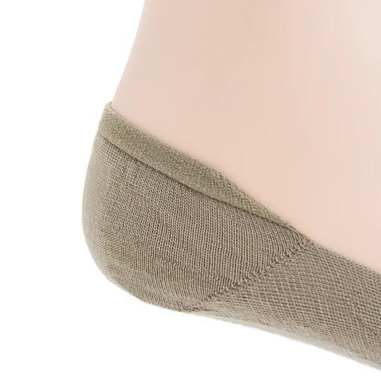 Fine Merino Wool Sock Linked Toe Low Vamp No Show