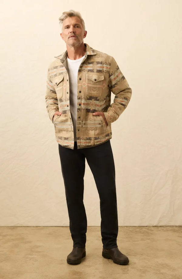 Doug Good Feather Reversible Bondi Jacket