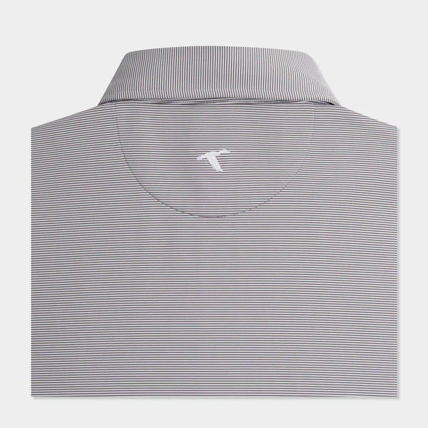 LSU Club Pinstripe Performance Polo