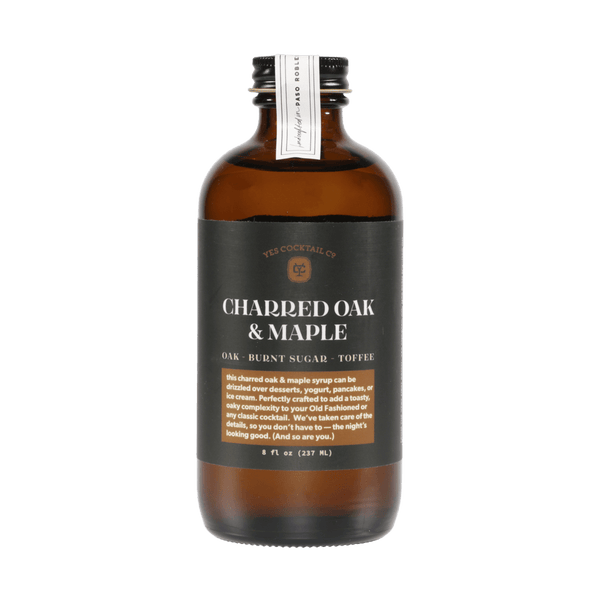 Charred Oak & Maple Cocktail Syrup