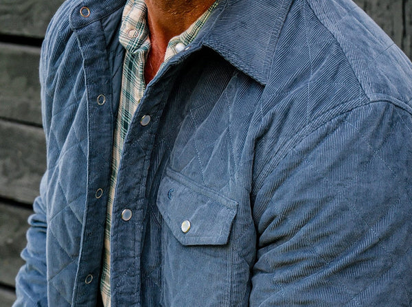 Corduroy Quilted Shacket