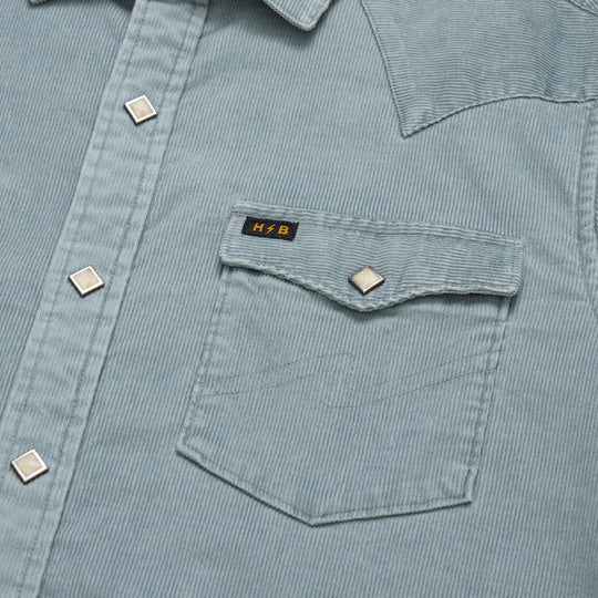 Banning Corduroy Snapshirt