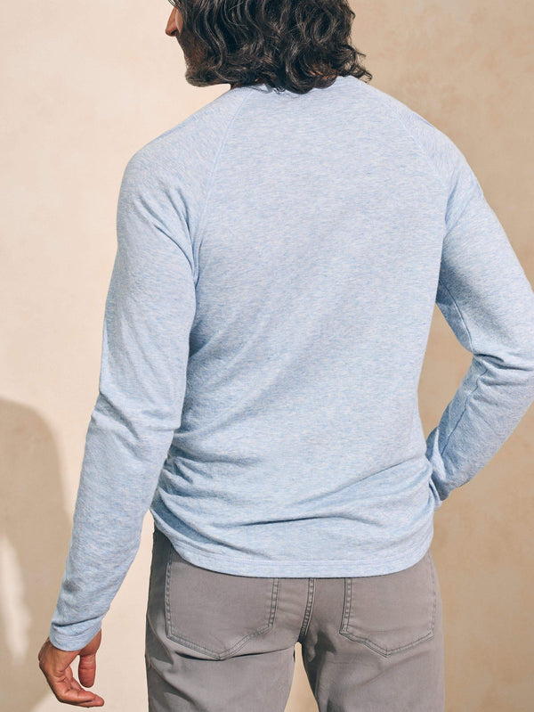 Long Sleeve Newport Cloud Henley