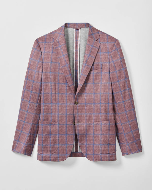 Abby Pane Printed Knit Stretch Sport Coat