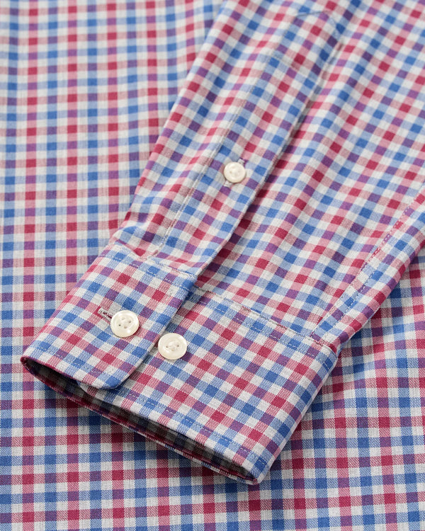 Chatham Gingham Everyday Performance Button Down Shirt