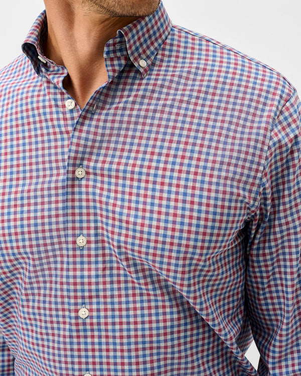 Chatham Gingham Everyday Performance Button Down Shirt