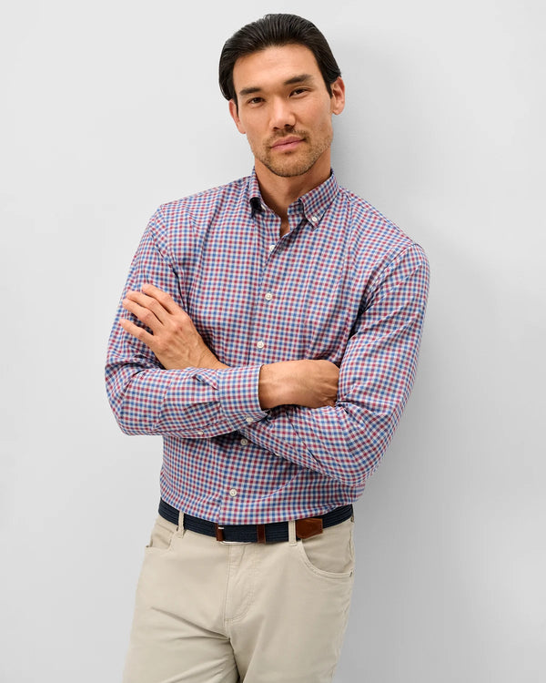 Chatham Gingham Everyday Performance Button Down Shirt