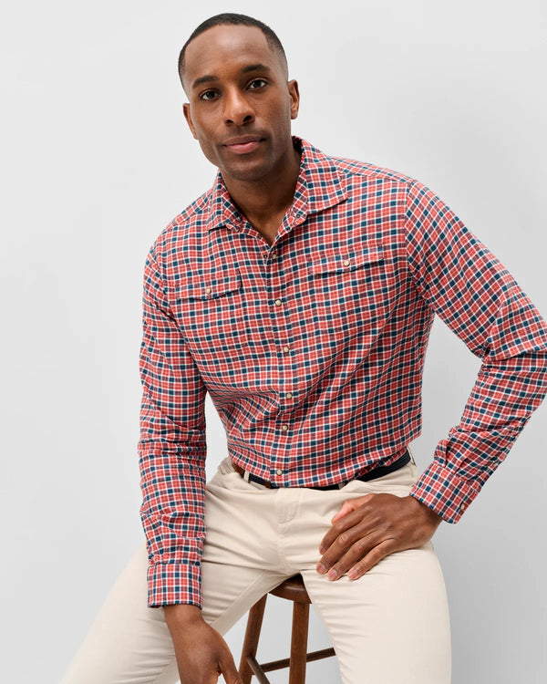 Check Snap Button Down