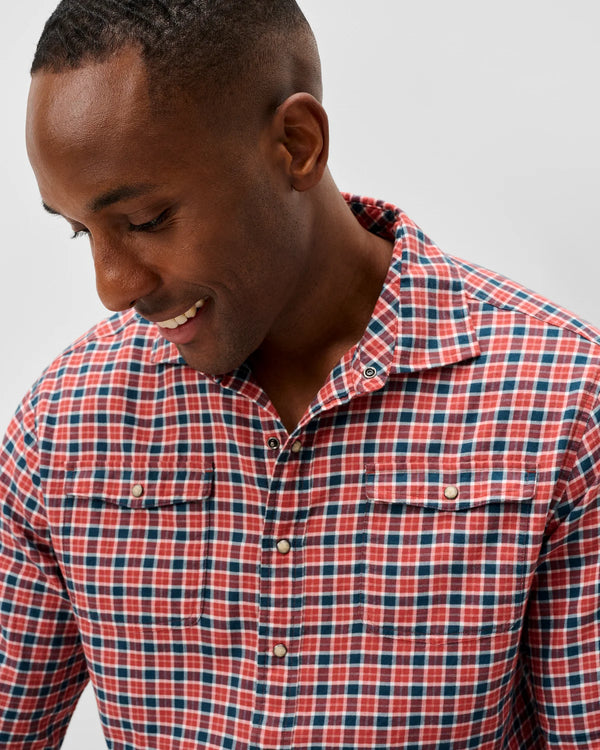 Check Snap Button Down