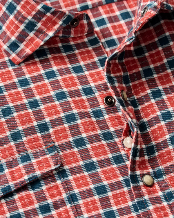 Check Snap Button Down