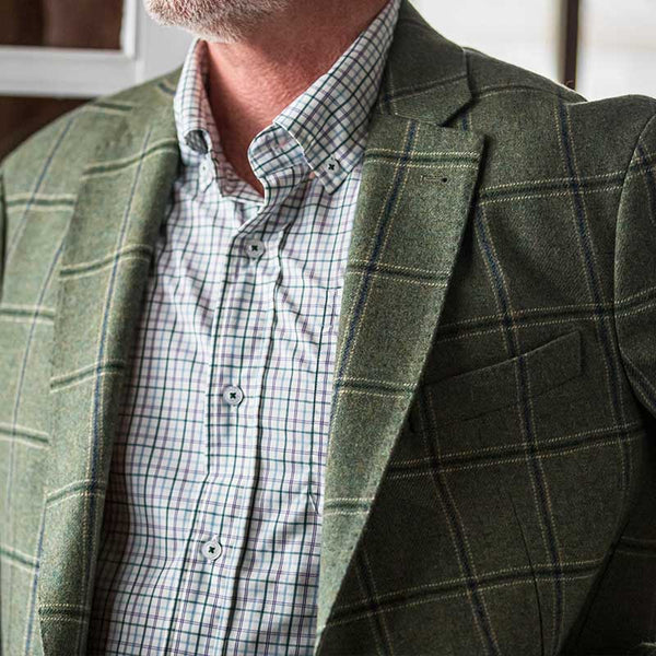 Forest Biome Windowpane Sport Coat