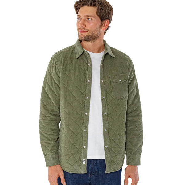 Corduroy Quilted Shacket