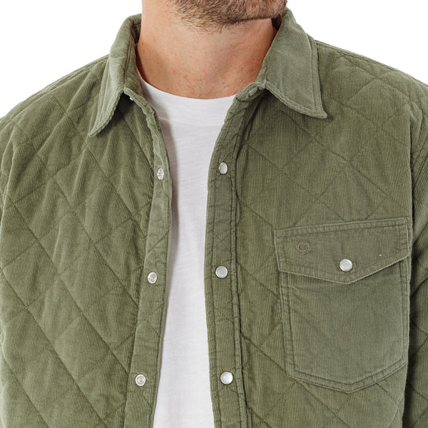Corduroy Quilted Shacket