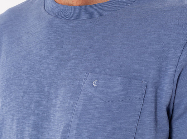 Slub Cotton Short Sleeve T-Shirt
