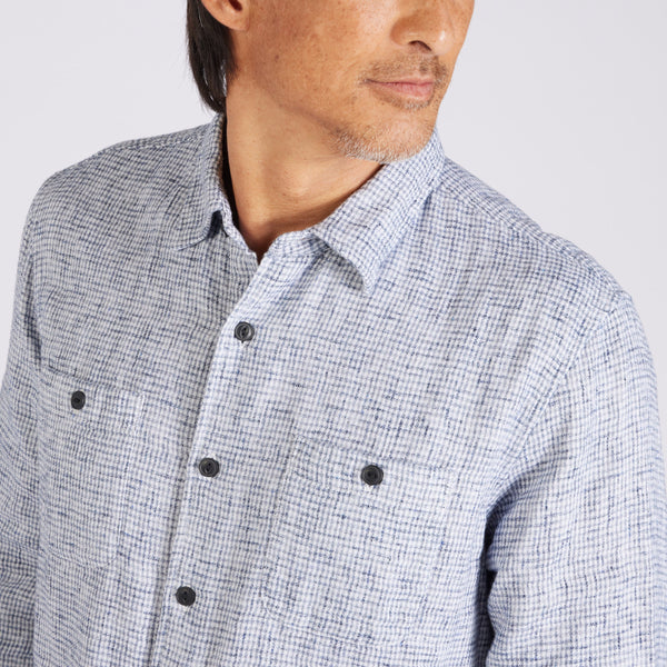 Houndstooth Double Cloth Workshirt