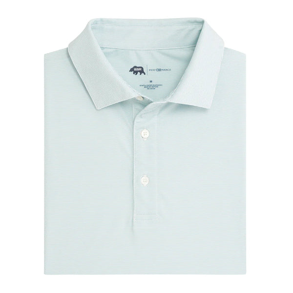Hairline Stripe Performance Polo