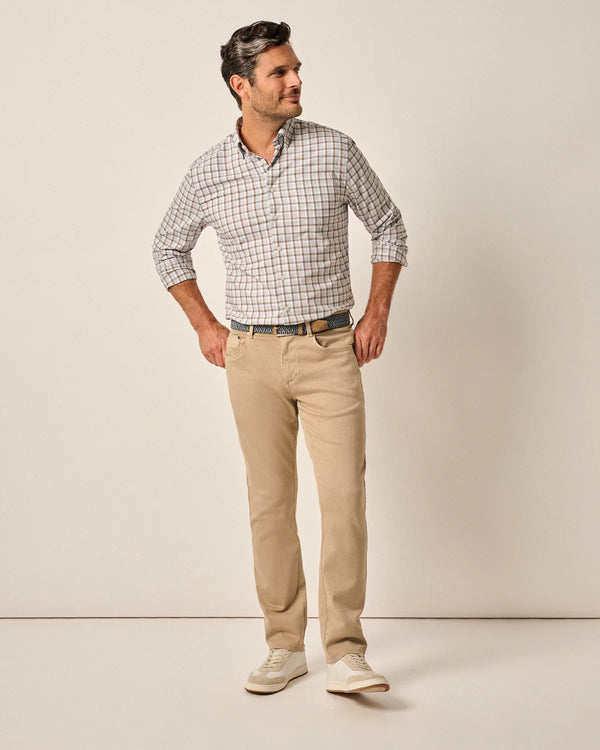 Carmel Sateen 5-Pocket Pants (32")