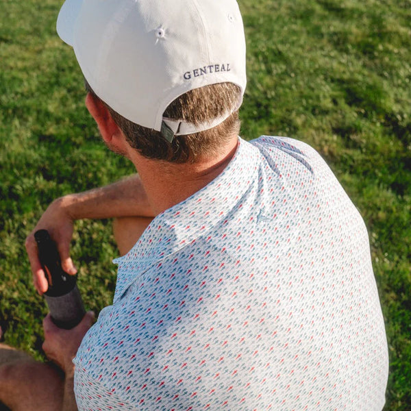 Fin Frenzy Printed Performance Polo
