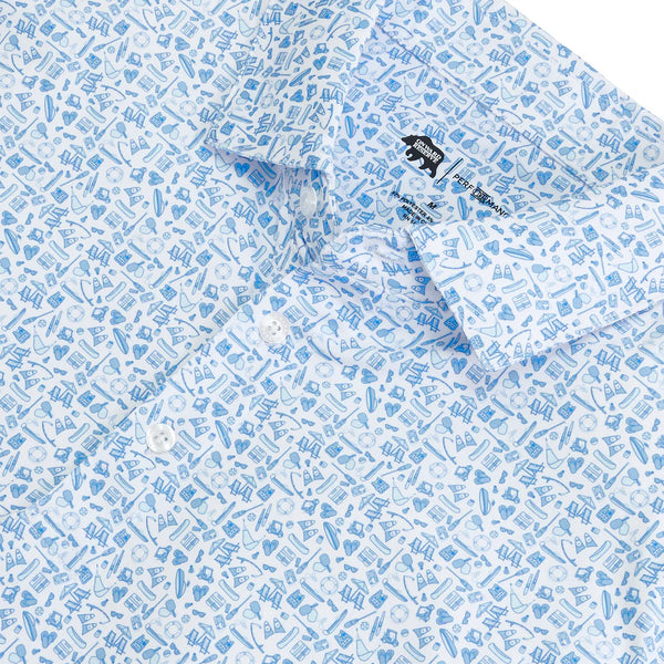 Leisure Printed Performance Polo