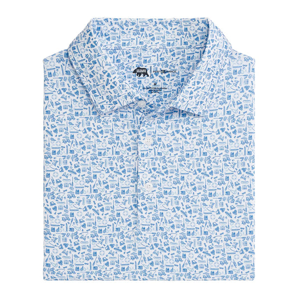Leisure Printed Performance Polo