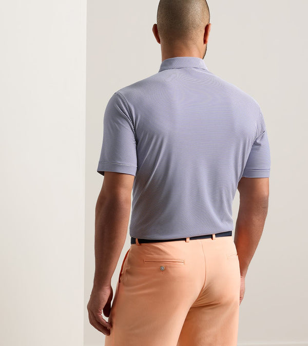 Featherweight Market Stripe Performance Polo