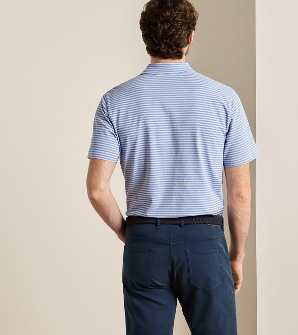 Turner Crown Flex Cotton Short-Sleeve Polo