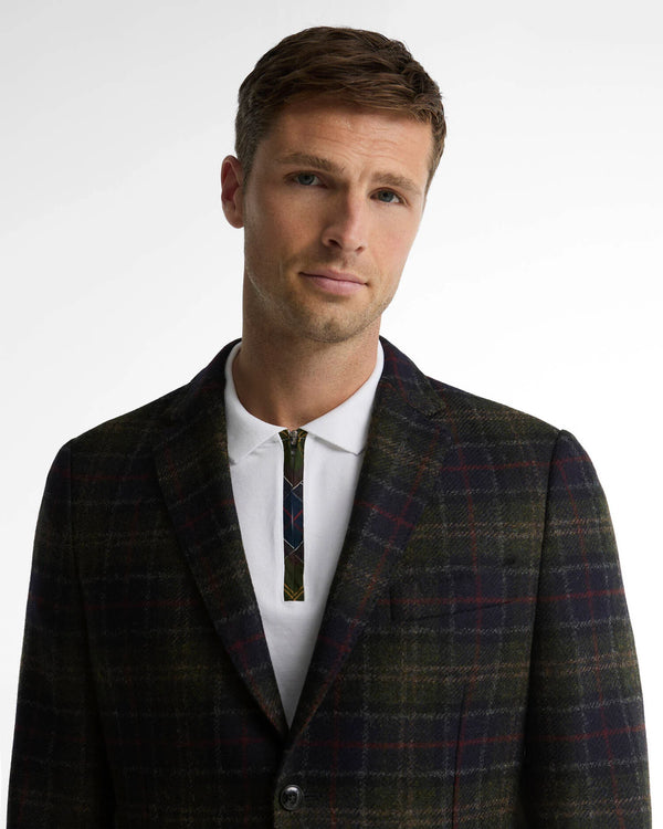 Sanders Moons Tartan Blazer